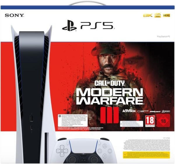 Pack Console PS5 Standard + Call of Duty Modern Warfare III (jeu en version digitale) – Image 2