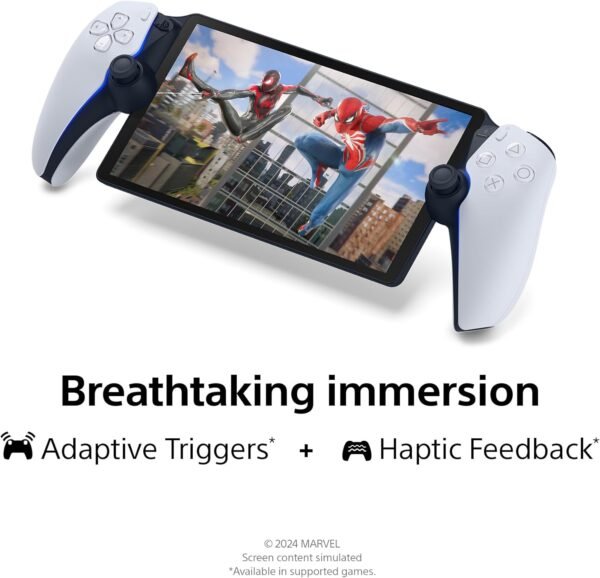 Playstation Portal - Lecteur à distance pour Playstation 5 (Ecran 8'', Pas besoin de TV) White – Image 6