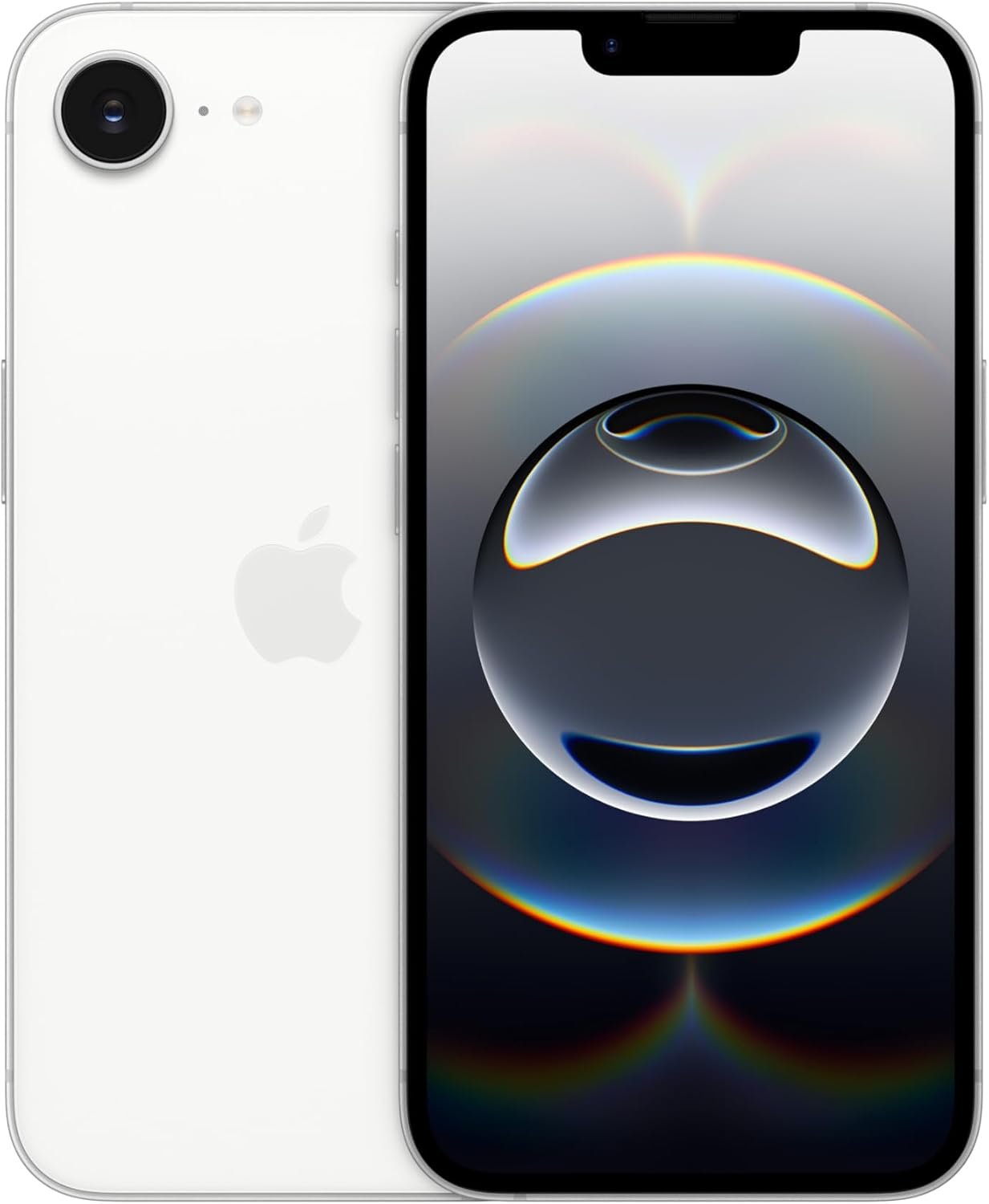 Apple iPhone 16e 512 Go : Conçu pour Apple Intelligence, Puce A18, Autonomie de Taille, Caméra Fusion 48 Mpx, Écran Super Retina XDR de 6,1 Pouces; Blanc