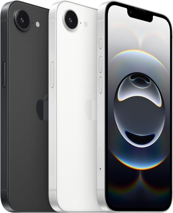 Apple iPhone 16e 128 Go : Conçu pour Apple Intelligence, Puce A18, Autonomie de Taille, Caméra Fusion 48 Mpx, Écran Super Retina XDR de 6,1 Pouces; Noir – Image 2