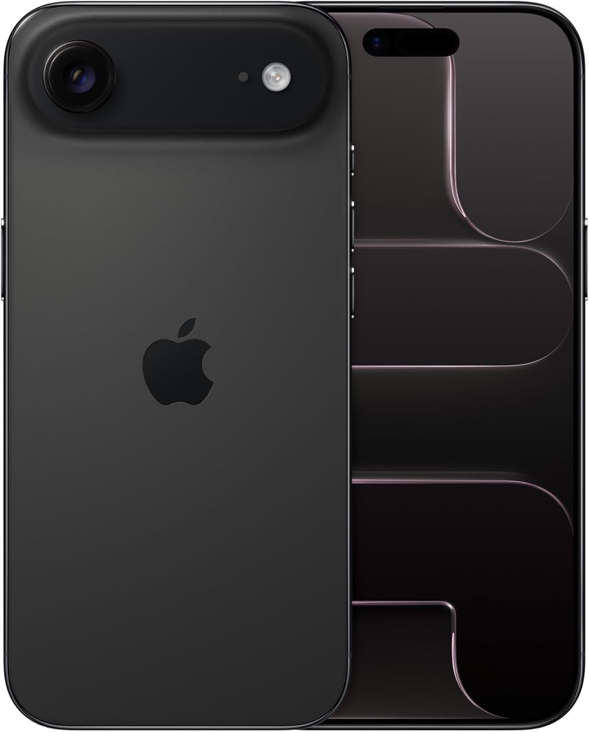 Apple iPhone Air 1 to : Le Plus Fin des iPhone, Écran 6,5 Pouces Jusqu’à 120 Hz, Puissante Puce A19 Pro, Caméra Avant Center Stage, Autonomie d’Une journée ; Noir sidéral