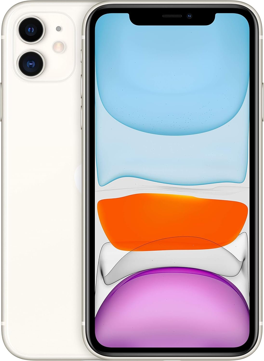 Apple iPhone 11, 128 Go, Blanc (Reconditionné)